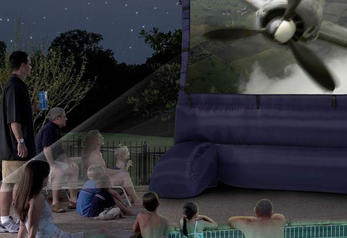 Create outdoor theater - Friendly Projects Summertime Fun Create outdoor theater - Friendly Projects Summertime Fun
