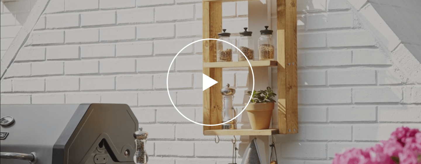 How to Make a Hanging Grill Shelf The Home Depot