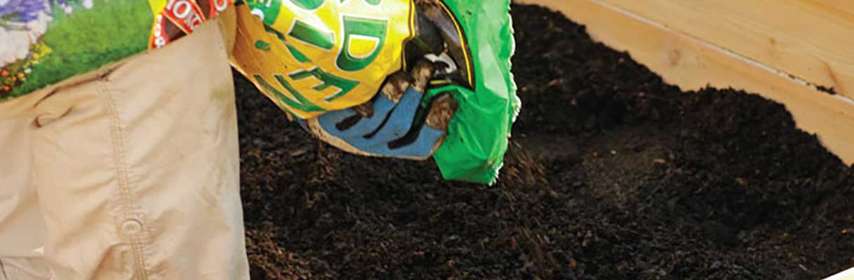 Add fertilizer to your soil - Caring for Annuals Add fertilizer to your soil - Caring for Annuals
