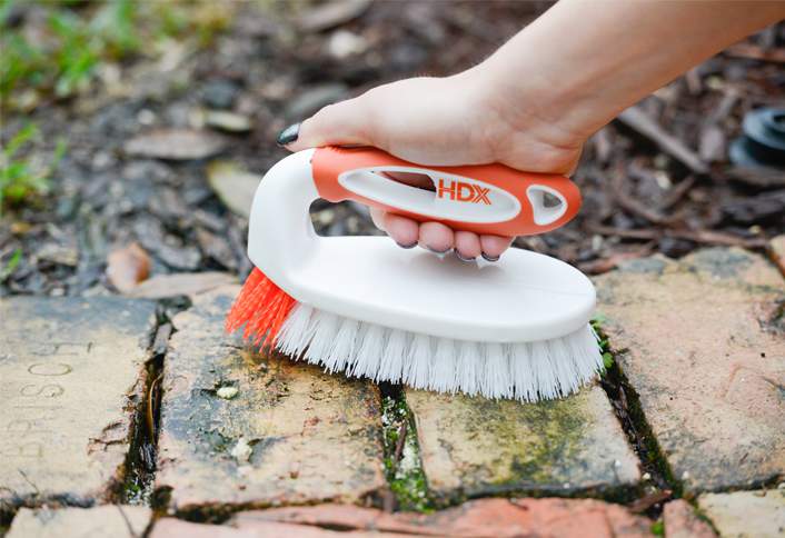 Spot-treat problem areas - How to Clean Brickwork Spot-treat problem areas - How to Clean Brickwork