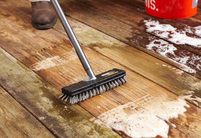 Apply cleaner - Give Your DeckFresh New Look Apply cleaner - Give Your DeckFresh New Look