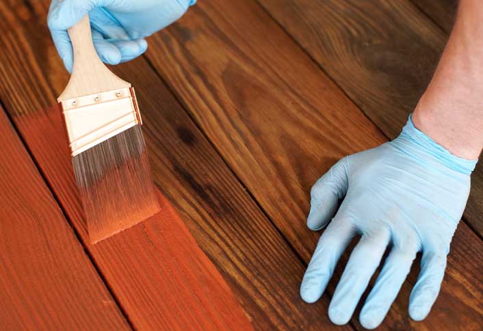 Use a brush - Give Your DeckFresh New Look Use a brush - Give Your DeckFresh New Look
