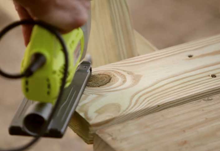 Fit center table support - Build Picnic Table Fit center table support - Build Picnic Table