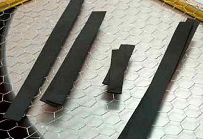 Cut foam for backing - Make Chicken Wire Frame Cut foam for backing - Make Chicken Wire Frame