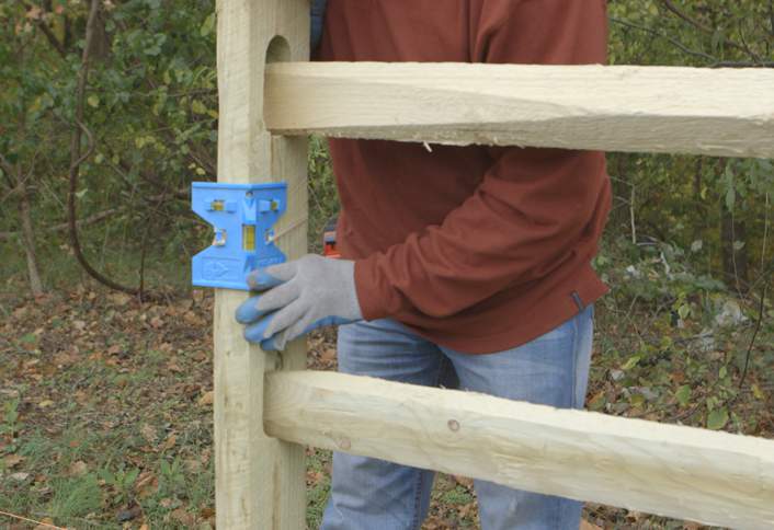 Put more line posts - Mortised Posts Rails Put more line posts - Mortised Posts Rails
