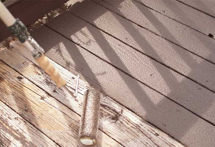 RESTORE DAMAGE TO THE DECK, PATIO OR FENCE RESTORE DAMAGE TO THE DECK, PATIO OR FENCE