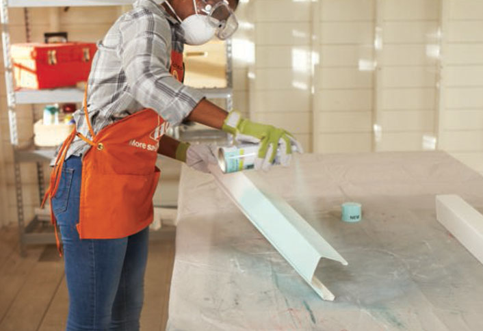 Paint or stain - Hanging Gutter Planter Project Paint or stain - Hanging Gutter Planter Project