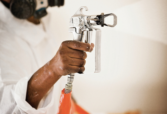 Use paint sprayer speed up process - Paint House Exterior Use paint sprayer speed up process - Paint House Exterior