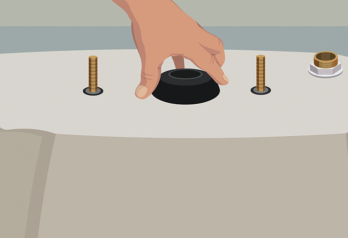 Tips For Installing A New Flush Valve At The Home Depot Install New Flush Valve Replace Toilet
