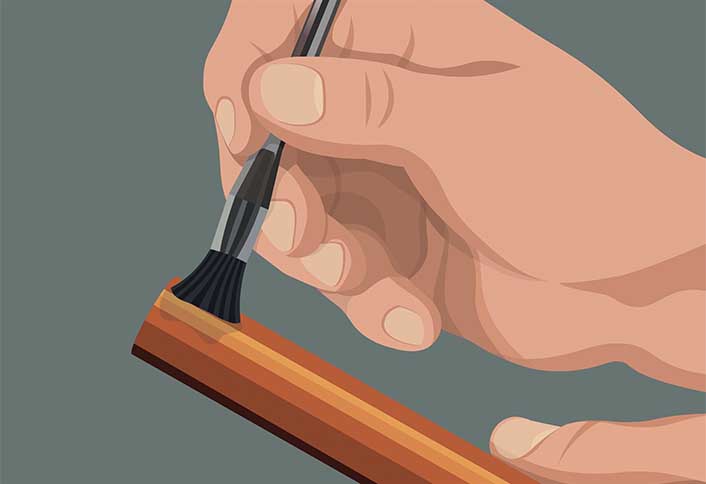 Apply flux to pipe - Solder Copper Pipes Apply flux to pipe - Solder Copper Pipes