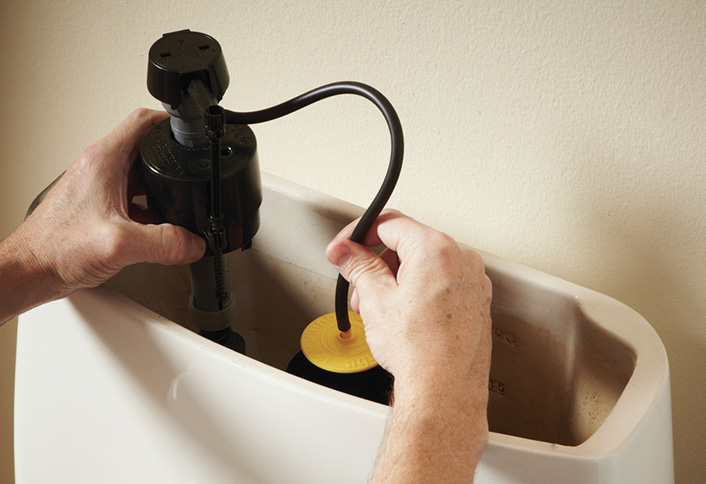 Replace the Tank Ball - Fixing Leaky Toilet Flapper Replace the Tank Ball - Fixing Leaky Toilet Flapper
