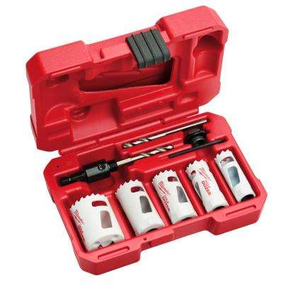 hole saw milwaukee dryer vent install kit piece diam sku venting tool bi metal dozer purpose general depot drill guide