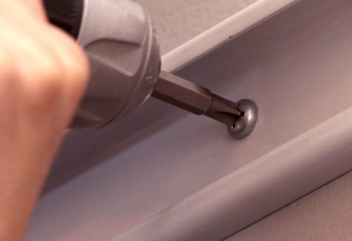 Mount shelf unit - Install Blinds or Shades Mount shelf unit - Install Blinds or Shades