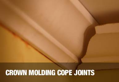 Steps To Cut A Cope Joint On Crown Moulding At The Home Depot