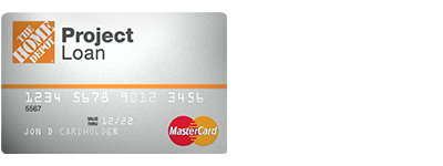 Home Depot Loan Card