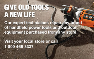 power tool repair