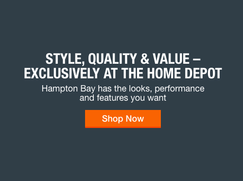 Hampton Bay - Ceiling Fans - Lighting - The Home Depot