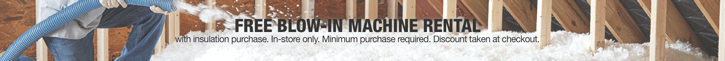 FREE BLOW-IN MACHINE RENTAL FREE BLOW-IN MACHINE RENTAL