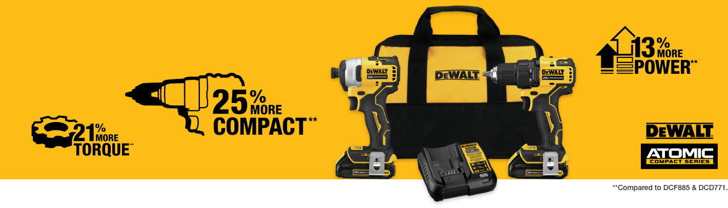 20v dewalt atomic compact series