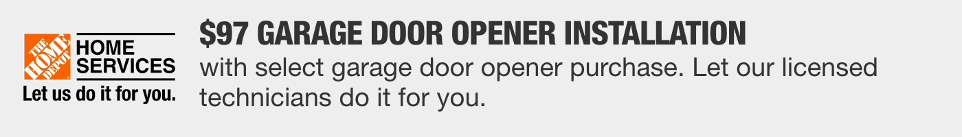 Garage Door Openers Doors Windows The Home Depot - Stanley Garage Door Opener Parts Home Depot