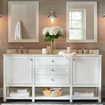24 29 Single Sink Bathroom Vanities Bath The Home Depot Up To 40 Off Select Bath Vanities Online Only