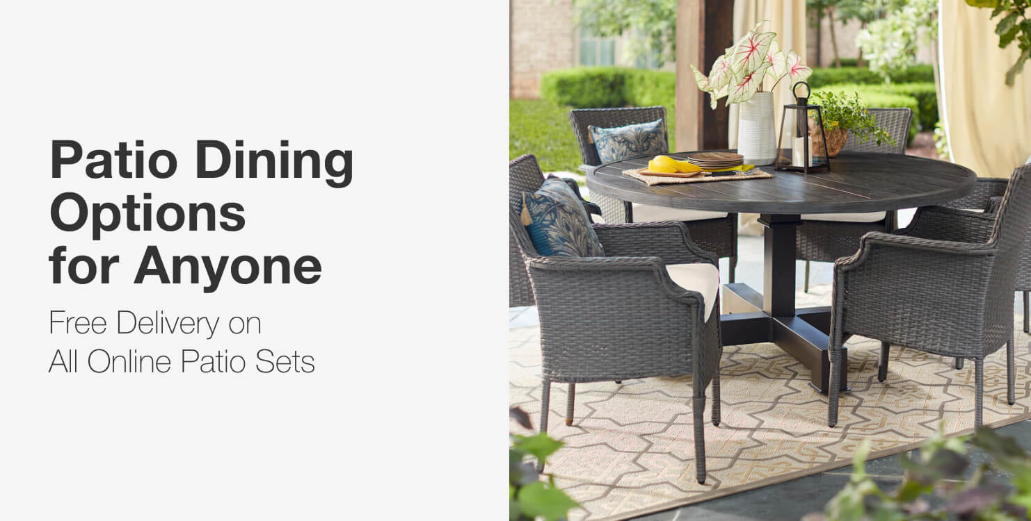 Patio Dining Furniture Patio Furniture The Home Depot