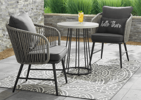 Patio Dining Furniture Patio Furniture The Home Depot,Paint Colors That Go With Dark Grey Carpet