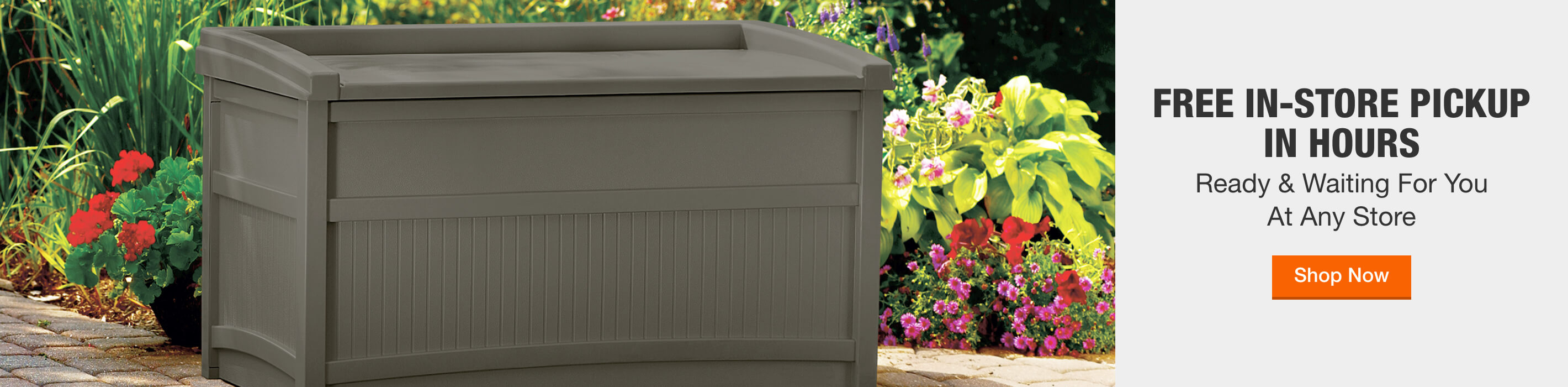 Tidyard Garden Storage Deck Box Plastic 74 Gal Lockable Garden Container Cabinet Toolbox for Patio Lawn Backyard Outdoor Furniture 46.1 x 17.7 x 22 Inches W x D x H Poolside