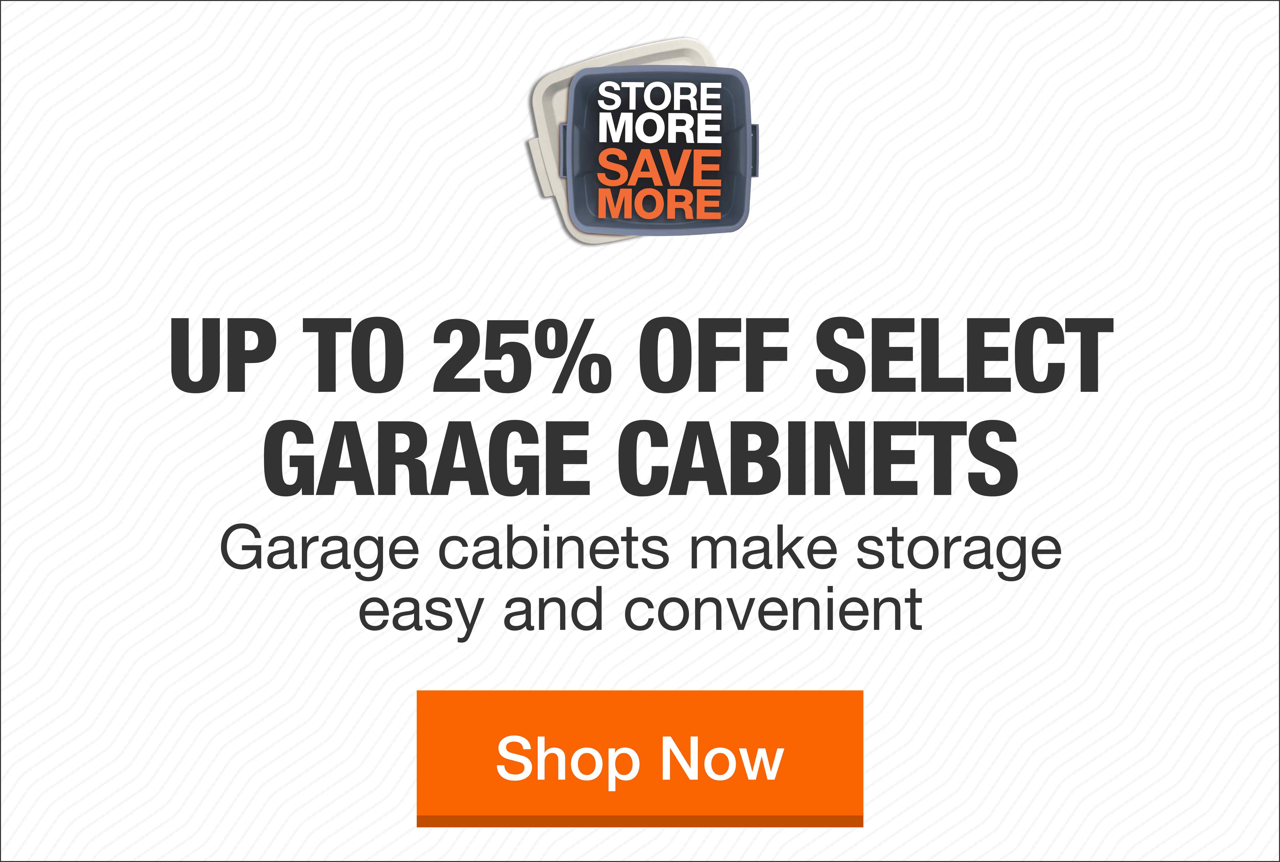 Garage Cabinets Garage Storage The Home Depot