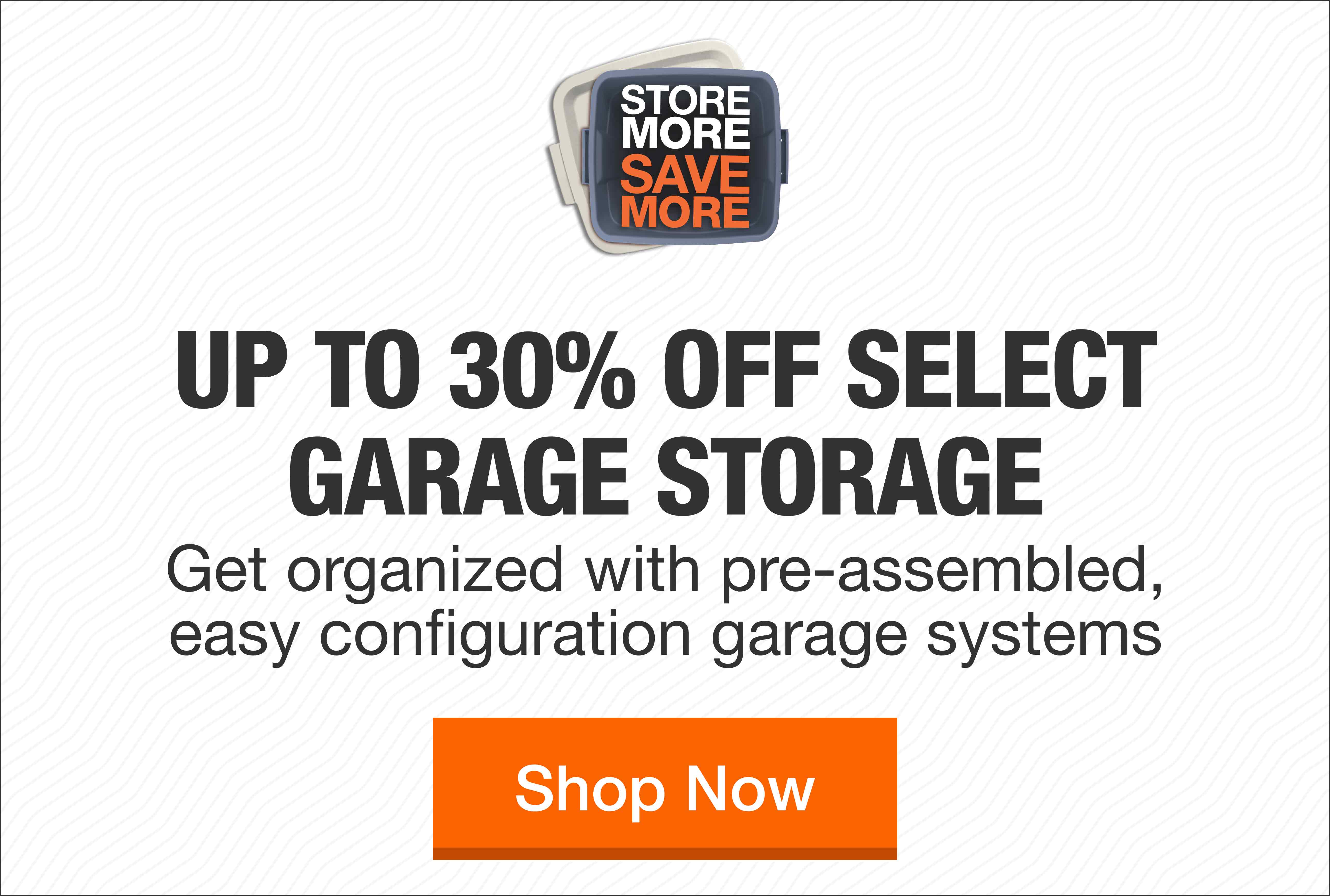 Garage Storage Systems Garage Storage The Home Depot