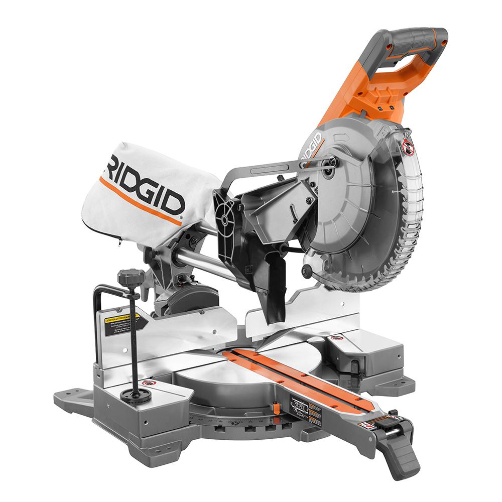 15 Amp 10 In Corded Dual Bevel Sliding Miter Saw With 70 Miter Capacity