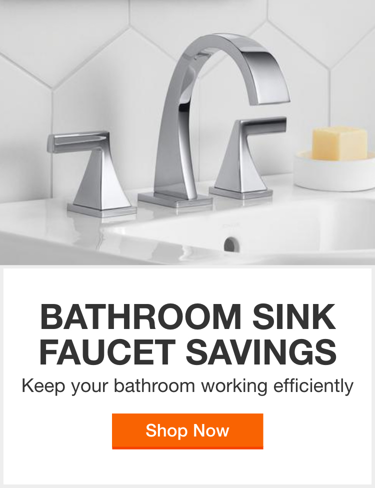 Ouku Single Handle Waterfall Bathroom Vanity Sink Faucet With