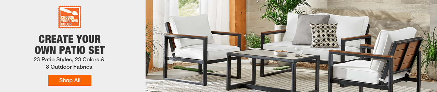 Outdoor Bar Furniture The Home Depot Outdoor Bar Furniture Create Your Own Patio Set 23 Styles Colors 3 Fabrics