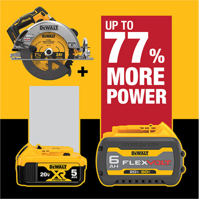 Get up to 77% more power