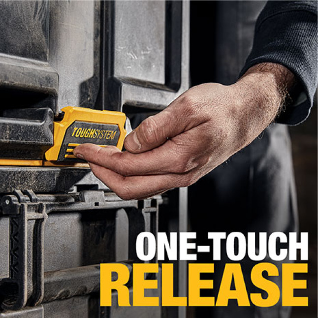 DWST08300 ToughSystem 2.0 Toolbox with one-touch release