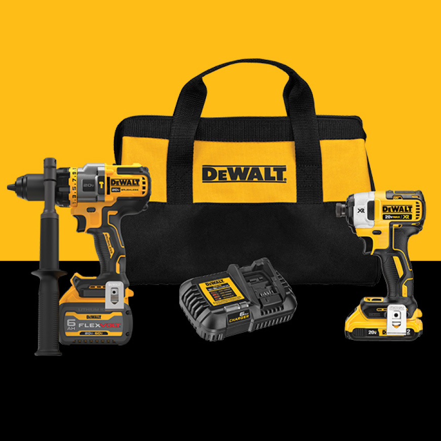 DEWALT 20Volt MAX Lithium Ion Cordless Brushless Hammer Drill/Driver
