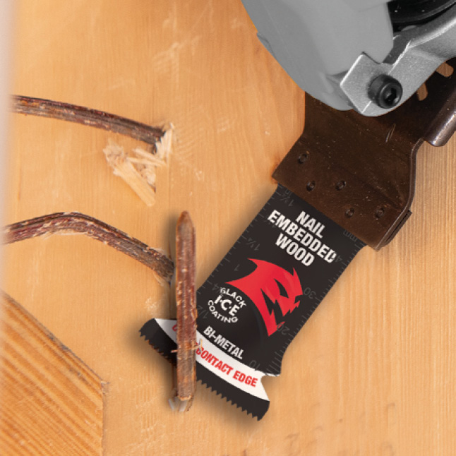 Diablo 1‑1/4 in. Universal Fit Bi‑Metal Oscillating Blade for Clean WoodDOU125JBW The Home Depot