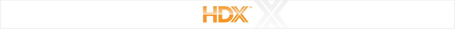HDX brand banner HDX brand banner