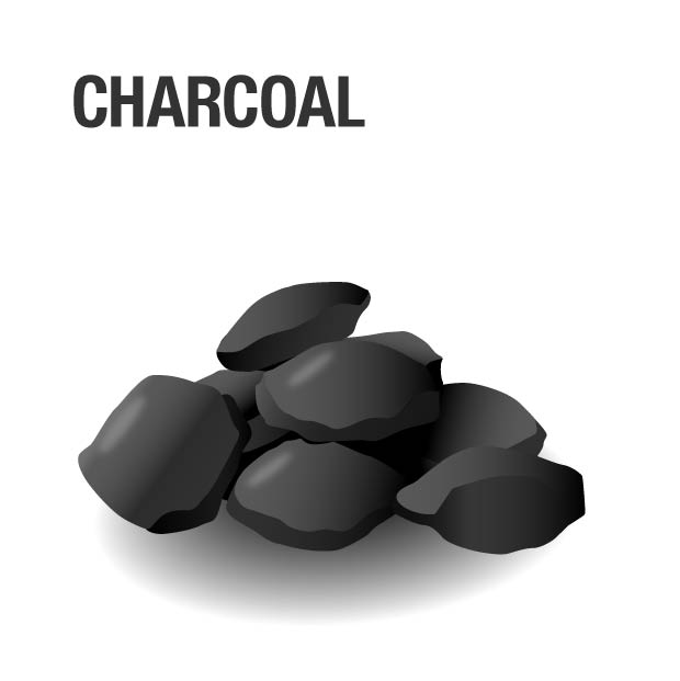 Grill fueled by Charcoal Grill fueled by Charcoal