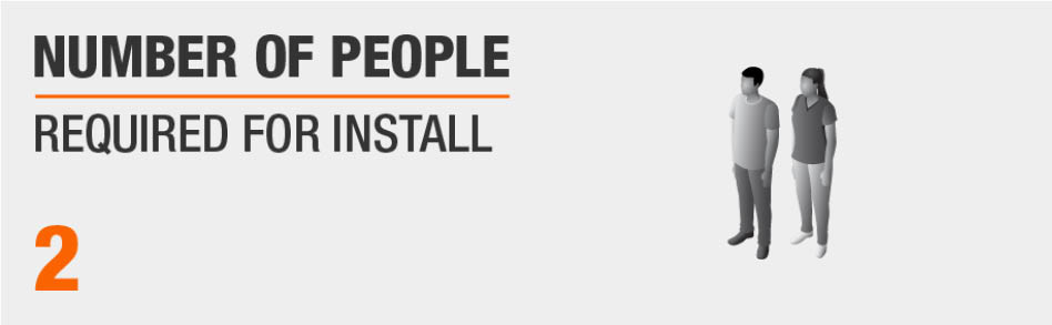 Number of People Needed for Install Number of People Needed for Install