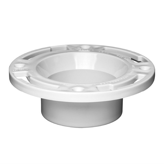 Oatey 4 In Pvc Dwv Replacement Closet Flange 43539 The Home Depot