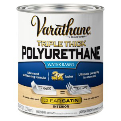 Varathane 1 qt. Satin Triple Thick Polyurethane-281543 ...