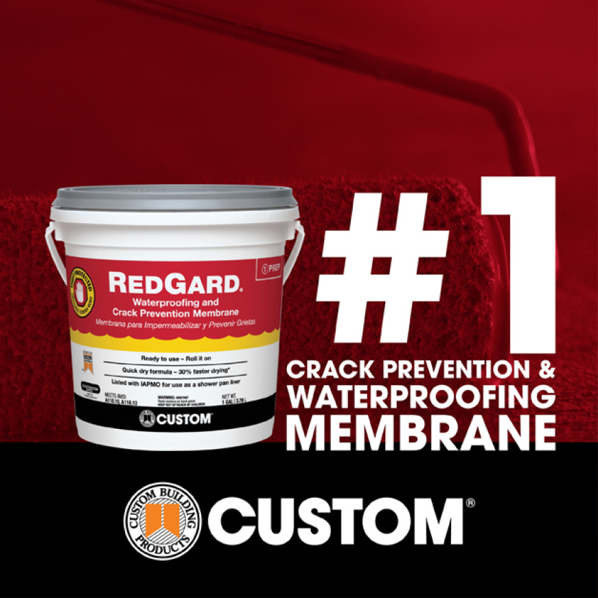 Custom Building Products RedGard 1 Gal. Waterproofing and Crack