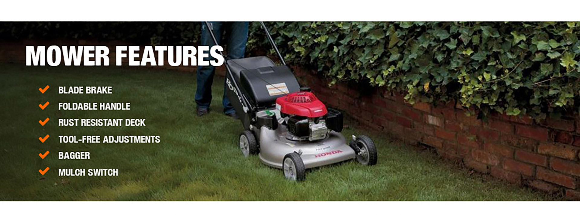 Mower Features Mower Features