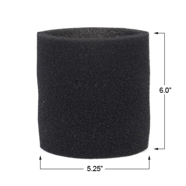 MULTI FIT Wet Filter Foam Sleeve for Select ShopVac Branded Wet/Dry