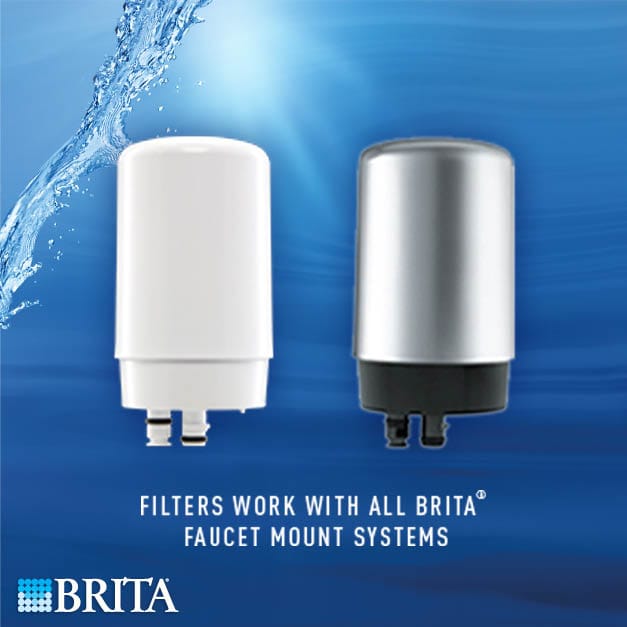 Brita Faucet Mount Water Filtration System Bpa Free 6025835214