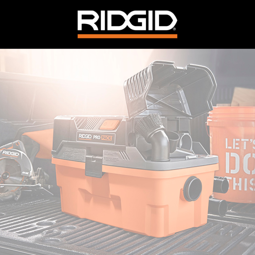 RIDGID Power & Durability RIDGID Power & Durability