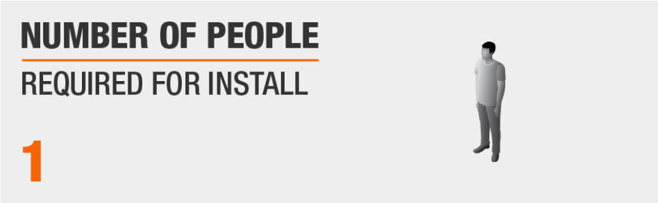 Number of People Needed for Install Number of People Needed for Install