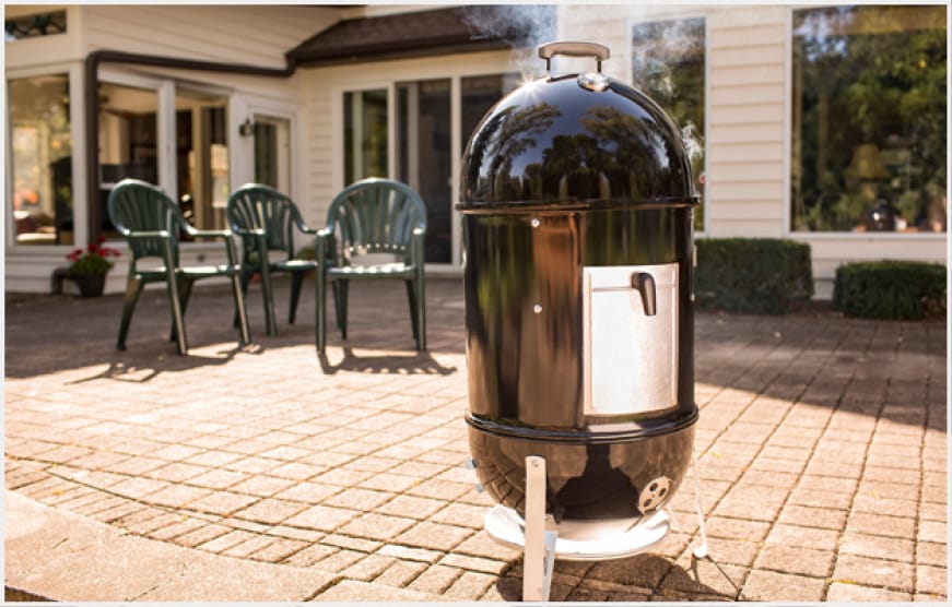 home depot weber smoker