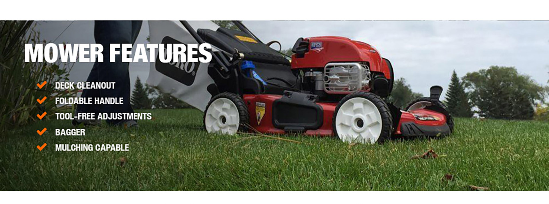 Mower Features Mower Features